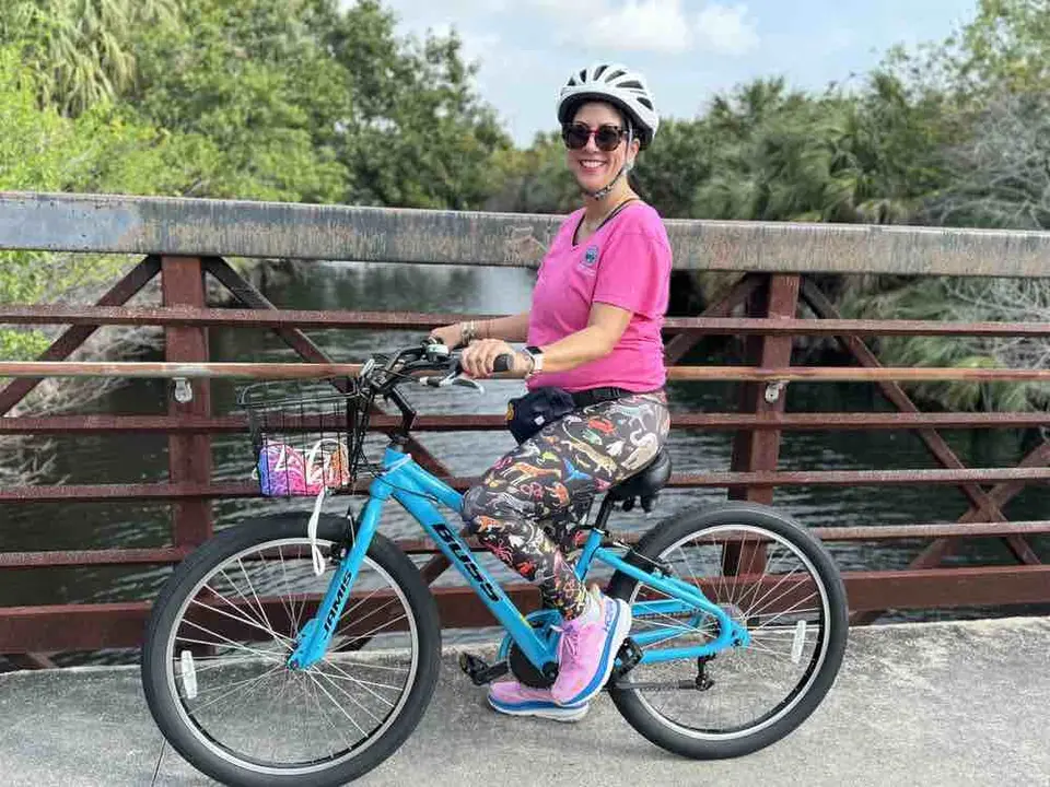 BOCA RATON, FL (March 14, 2024) – Boca Raton City Council Member Yvette Drucker has been named the inaugural Florida Bicycle Month PBC Champion by FloridaBicycleMonth.com in recognition of her tireless work to improve bicycle infrastructure, policies, and advocacy efforts throughout Palm Beach County. Drucker has been a vocal proponent for expanding bike lanes, trails, and amenities to make Palm Beach County more bicycle-friendly. An advocate for bicycle lanes, she spearheaded the adoption of the Boca Raton Complete Streets and Vision Zero policies. "Promoting safe and convenient bicycling isn't just good for our health and the environment, it's an economic driver that attracts businesses, residents, and visitors," said Drucker. "I'm honored to receive this recognition and will continue pushing for smart policies and investments that get more people on bikes." On the policy front, Drucker successfully advocated for reducing speed limits on residential streets, implementing bicycle parking requirements for new developments, and launching community education campaigns around bicycle safety. Her advocacy efforts extend beyond Boca Raton as well. Drucker is an active member of the Palm Beach Transportation Planning Agency's Bicycle/Trailways Plan Advisory Committee, providing input on the countywide bicycle mobility plan. The Florida Bicycle Month PBC Champion award, launched this year by FloridaBicycleMonth.com, honors an individual who demonstrates exceptional leadership in making their community more bike-friendly through infrastructure improvements, progressive policies, education, and inspiration of the public. "Council Member Drucker's impact has been truly transformational," said FloridaBicycleMonth.com founder Uyen Dang, PE. "From her support of bicycle-friendly policies to her advocacy on regional committees, she is ensuring a more bikeable Palm Beach County for generations to come." Florida Bicycle Month is celebrated each March to promote cycling for transportation, recreation, physical fitness, and environmental benefits. About FloridaBicycleMonth.com: FloridaBicycleMonth.com works to improve bicycling safety, accessibility, and education throughout Florida. For more information, visit floridabicyclemonth.com/.